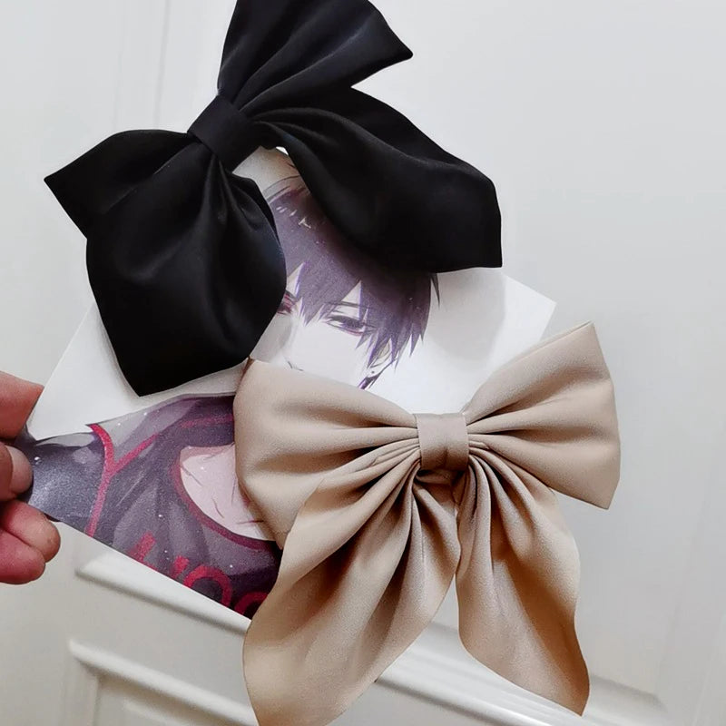 Satin Bowknot Hair Clips Set™