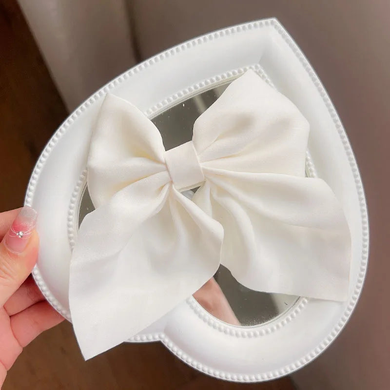 Satin Bowknot Hair Clips Set™