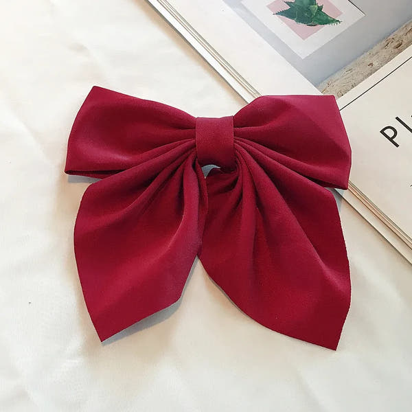 Satin Bowknot Hair Clips Set™
