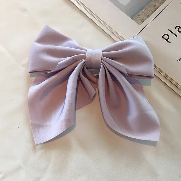 Satin Bowknot Hair Clips Set™