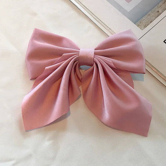 Satin Bowknot Hair Clips Set™