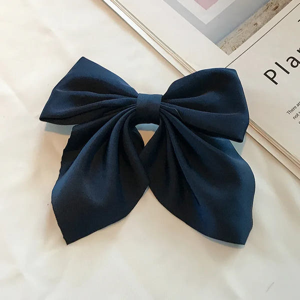 Satin Bowknot Hair Clips Set™