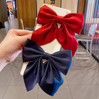 Satin Bowknot Hair Clips Set™