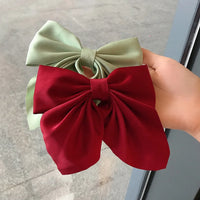 Satin Bowknot Hair Clips Set™