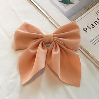 Satin Bowknot Hair Clips Set™